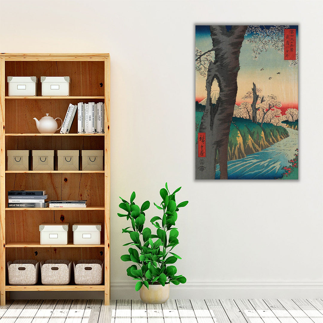 Koganei in Musashi Province - Canvas Print Wall Art