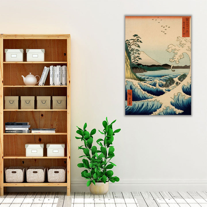 View from Satta Suruga Province - Canvas Print Wall Art