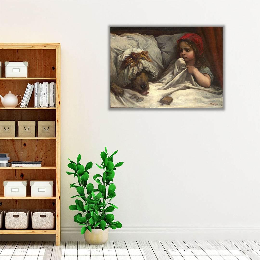 Little Red Riding Hood - Canvas Print Wall Art