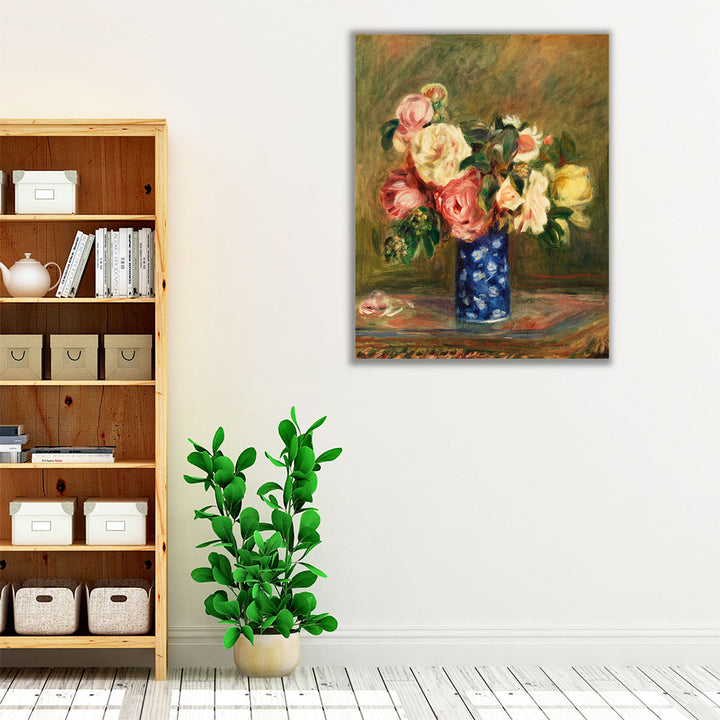 Le Bouquet de Roses, 1882 - Canvas Print Wall Art