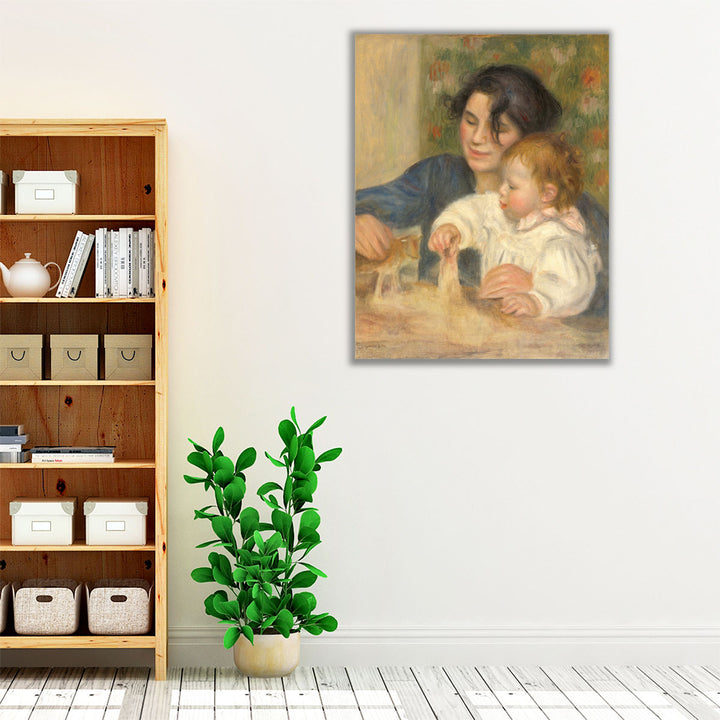 Gabrielle et Jean - Canvas Print Wall Art