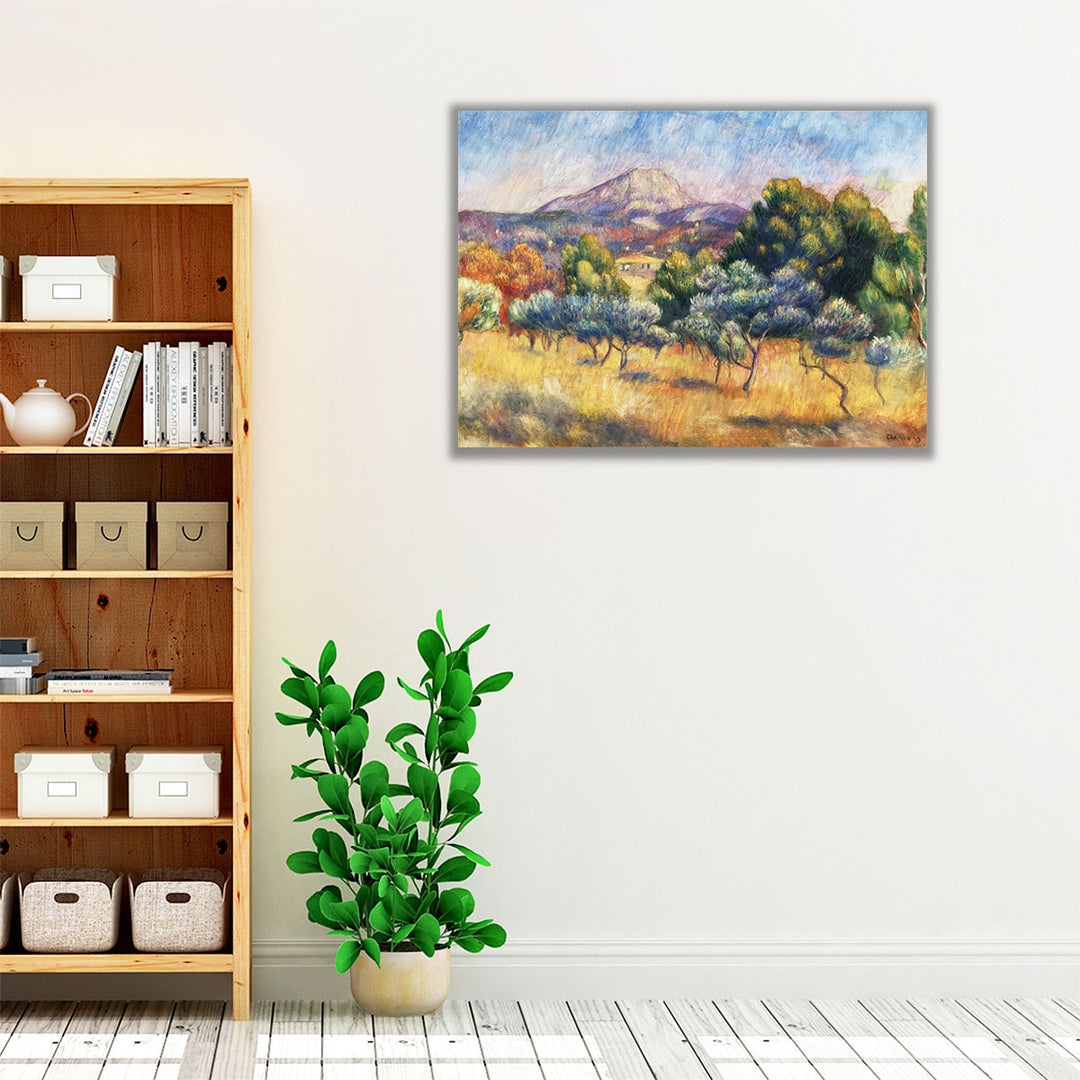 Montagne Sainte Victoire - Canvas Print Wall Art