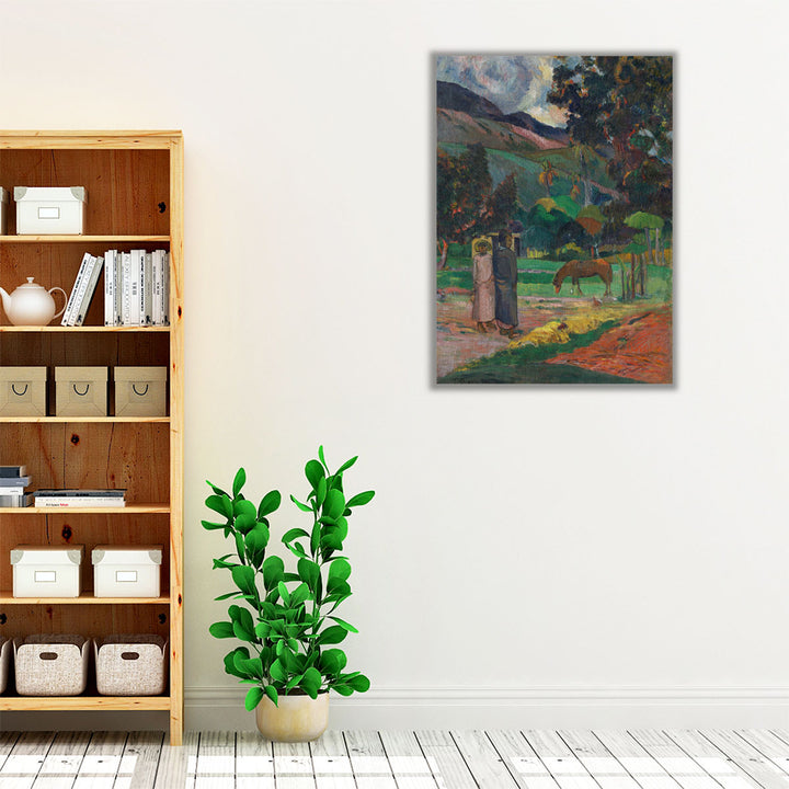 Tahitian Landscape, 1892 - Canvas Print Wall Art