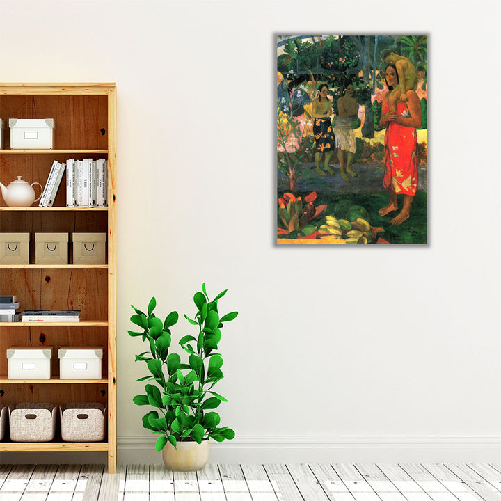 Gauguin ia Orana Maria - Canvas Print Wall Art