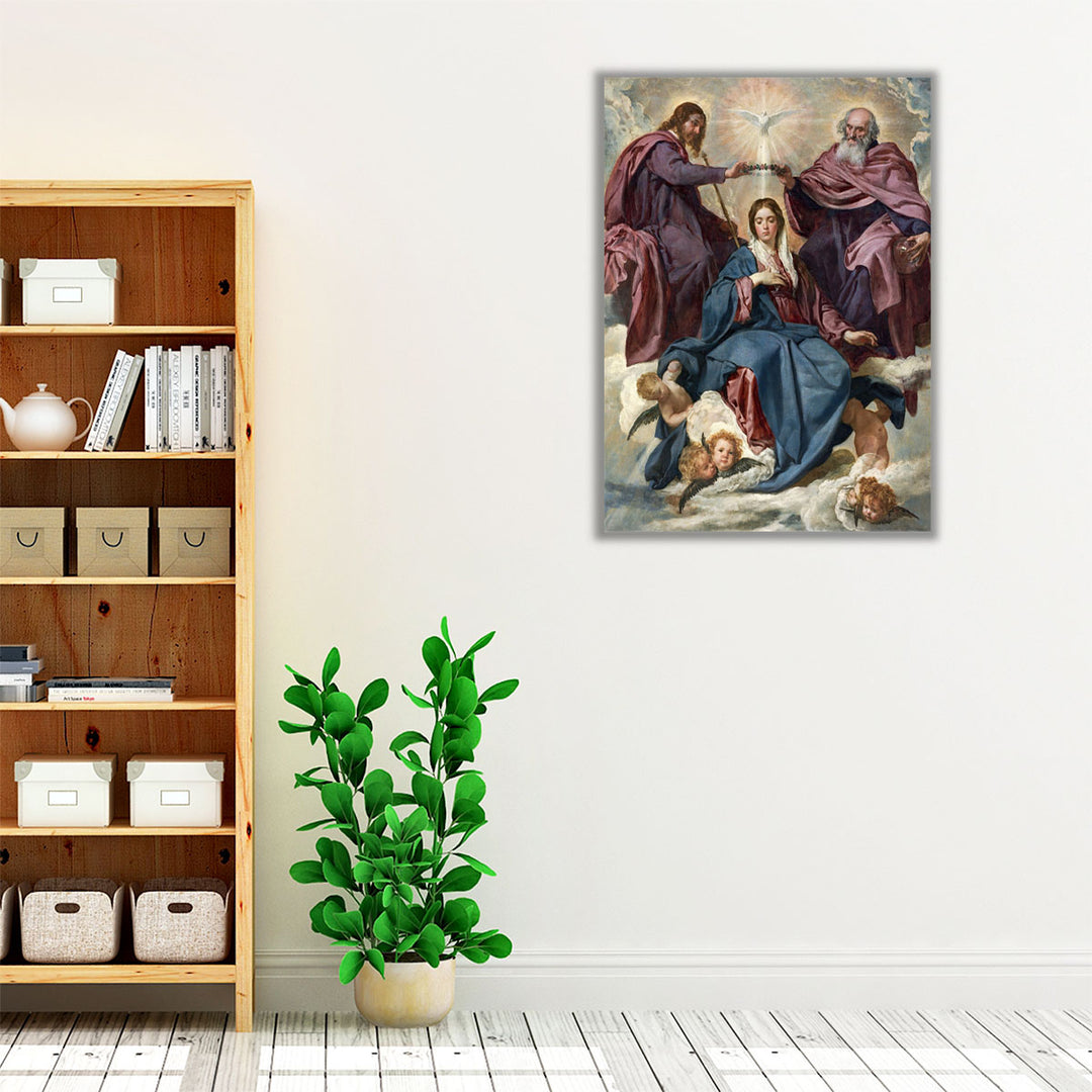 La Coronacion De La Virgen, 1635 - Canvas Print Wall Art