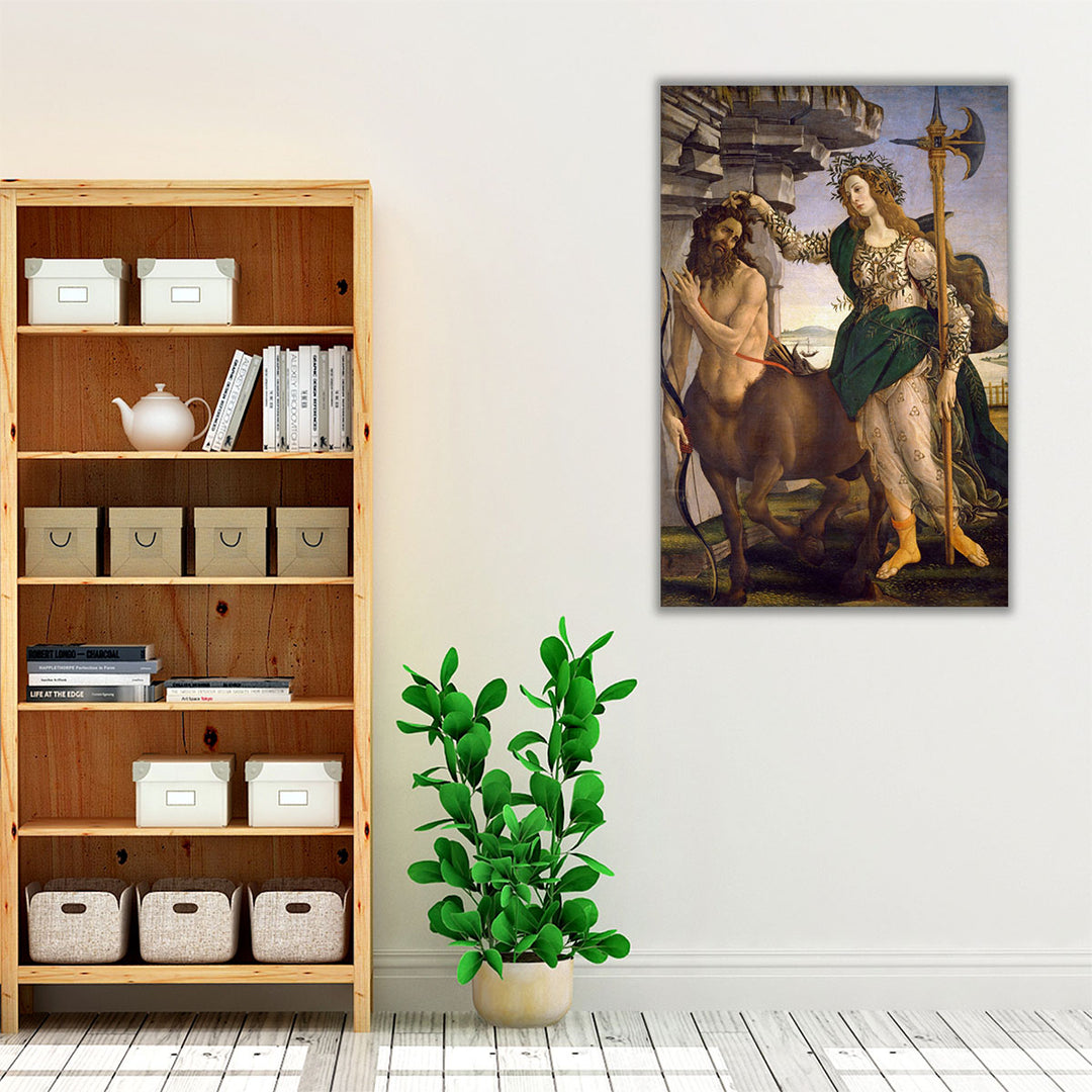 Pallas and The Centaur - Canvas Print Wall Art