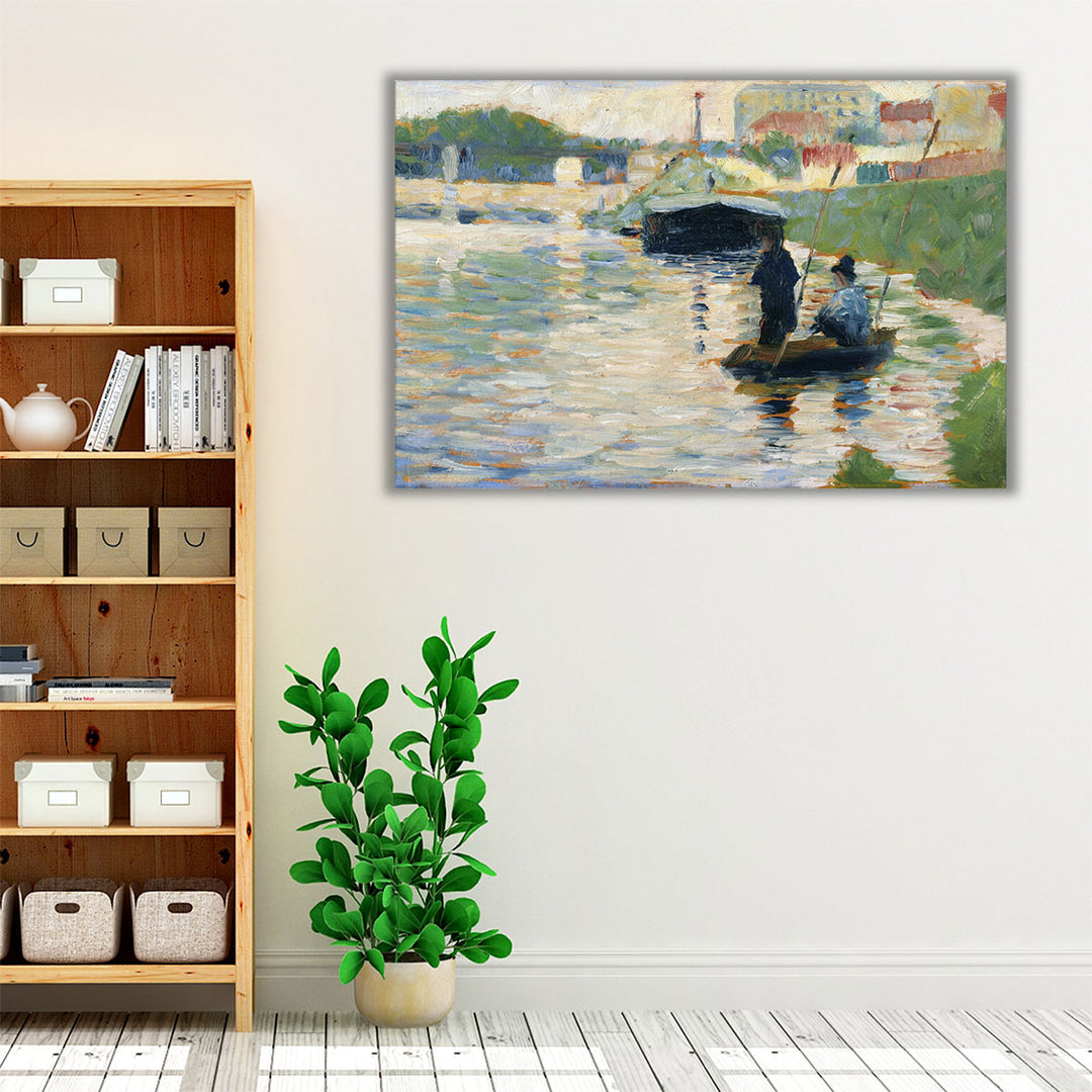 View of the Seine - Canvas Print Wall Art