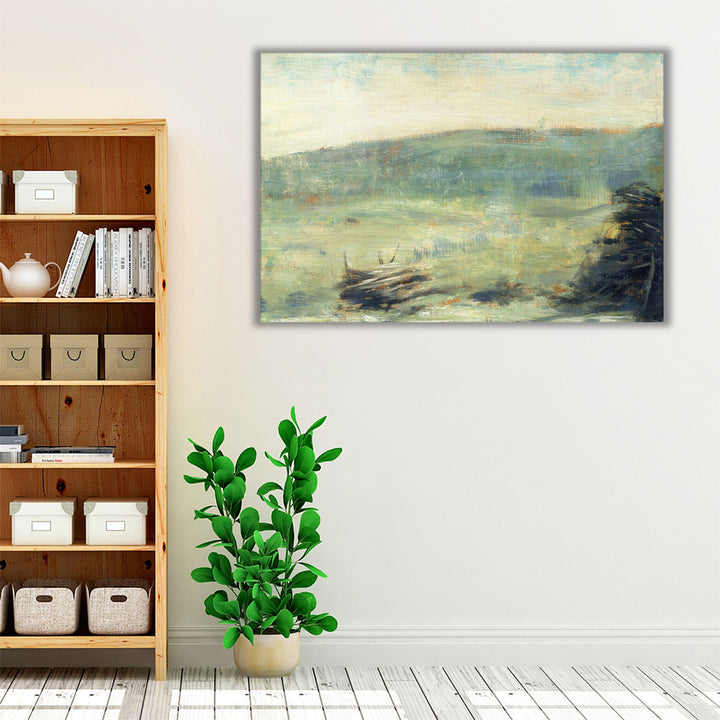Landscape at Saint Ouen - Canvas Print Wall Art