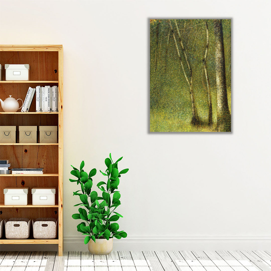 The Forest at Pontaubert, 1881 - Canvas Print Wall Art