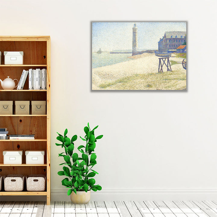 The Lighthouse at Honfleur, 1886 - Canvas Print Wall Art
