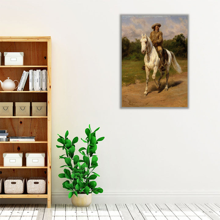 Buffalo Bill, 1889 - Canvas Print Wall Art