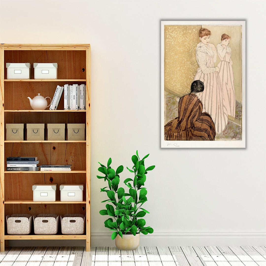 The Fitting - Canvas Print Wall Art