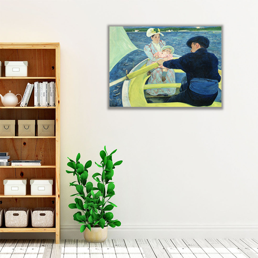 The Boating Party - Canvas Print Wall Art