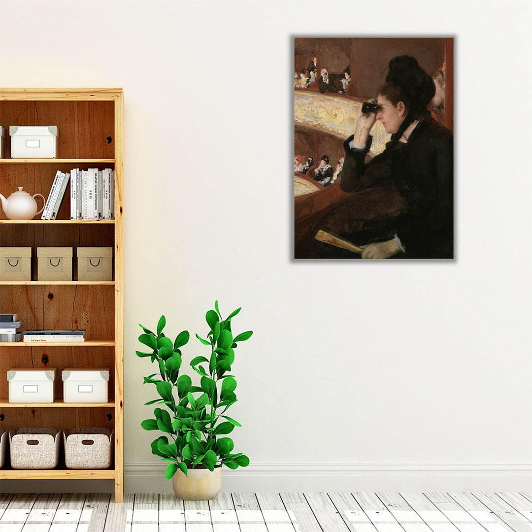 In The Loge, 1878 - Canvas Print Wall Art