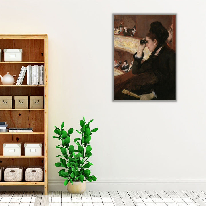 In The Loge, 1878 - Canvas Print Wall Art