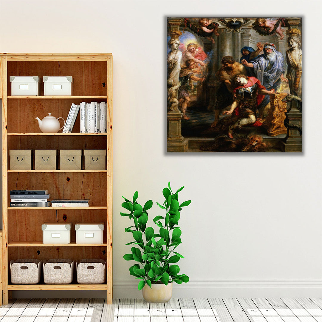 The Death of Achilles - Canvas Print Wall Art