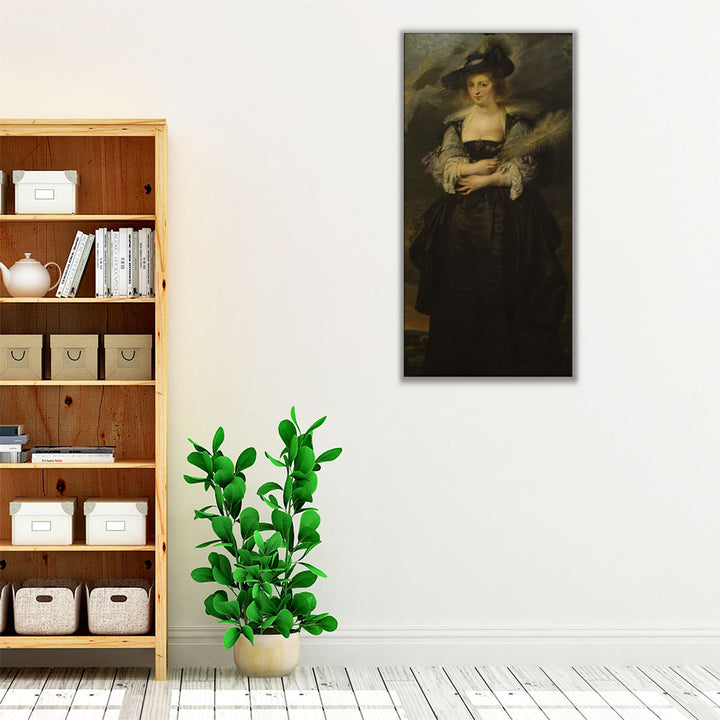 Portrait of Helene Fourment - Canvas Print Wall Art