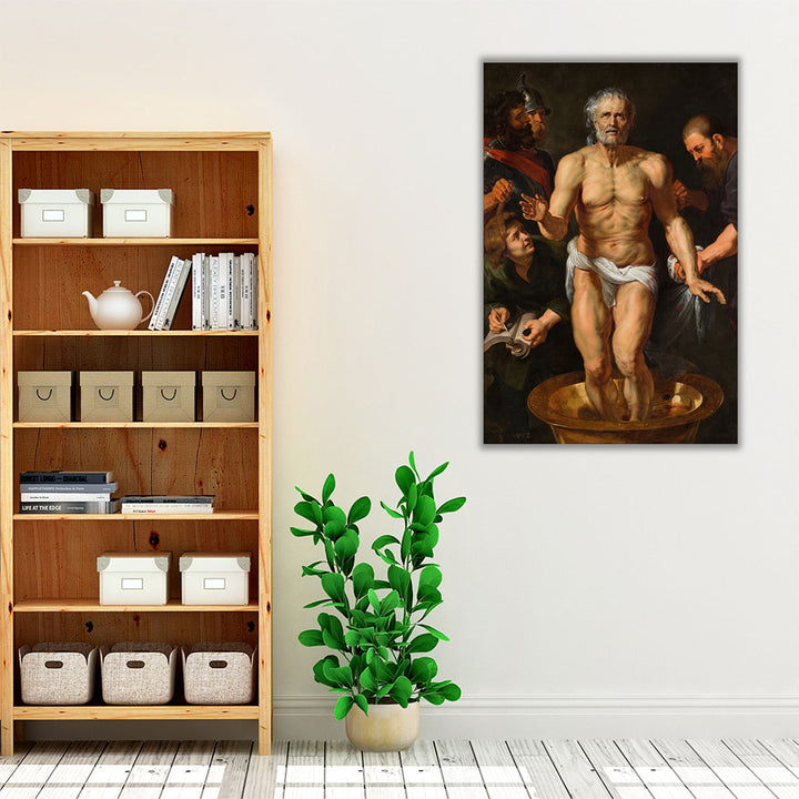 The Death of Seneca - Canvas Print Wall Art