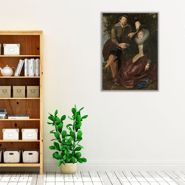 Honeysuckle Bower - Canvas Print Wall Art