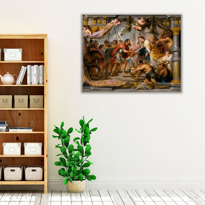 The Meeting of Abraham and Melchizedek - Canvas Print Wall Art
