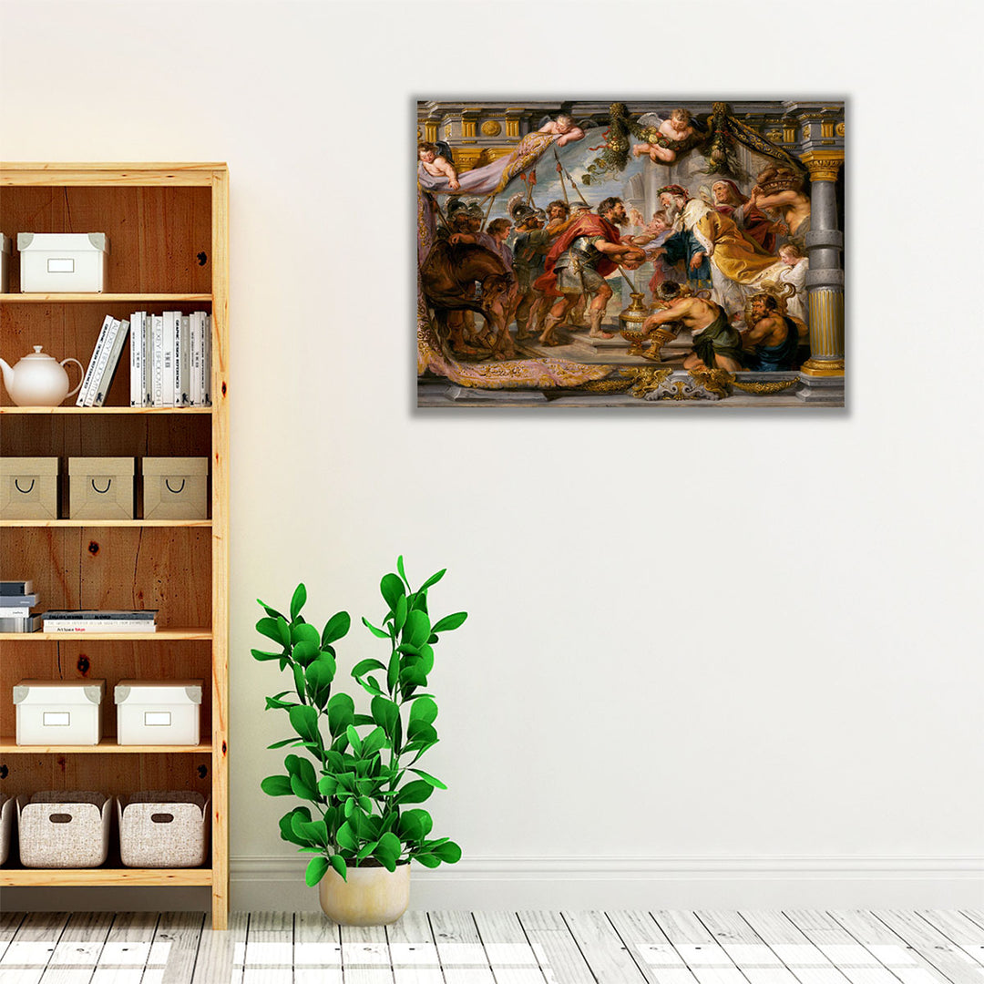 The Meeting of Abraham and Melchizedek - Canvas Print Wall Art