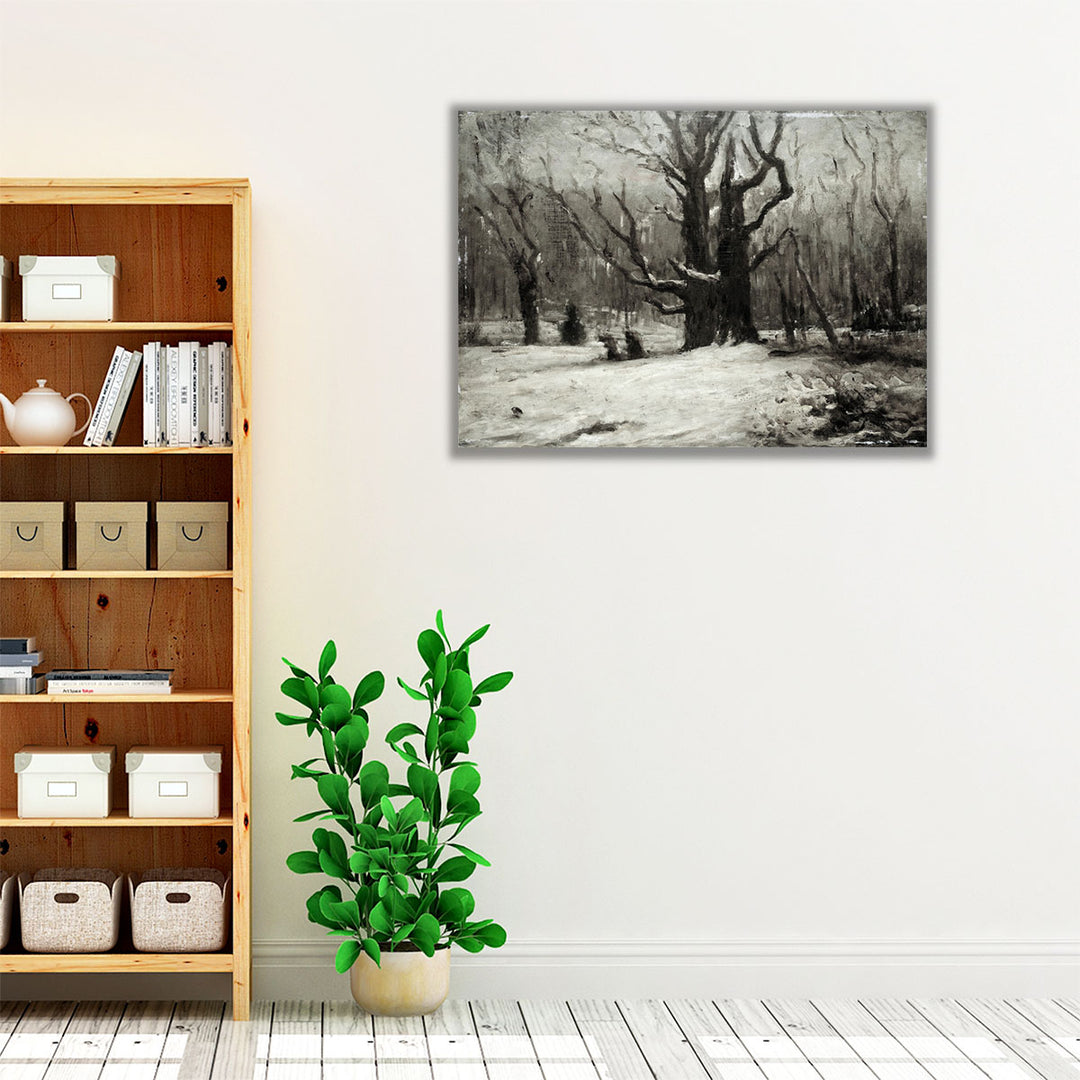 Winter Landscape - Canvas Print Wall Art