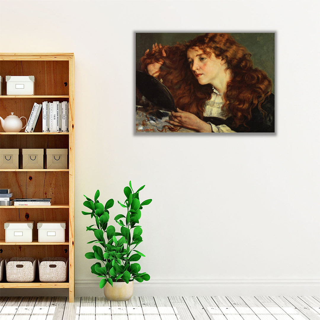Jo, the Beautiful Irishwoman - Canvas Print Wall Art