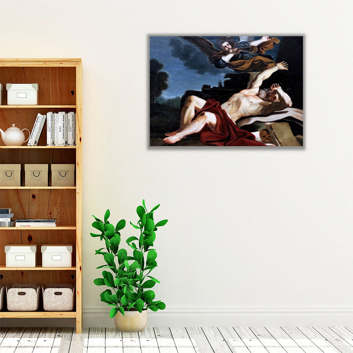 Le reveil de saint Jerome - Canvas Print Wall Art