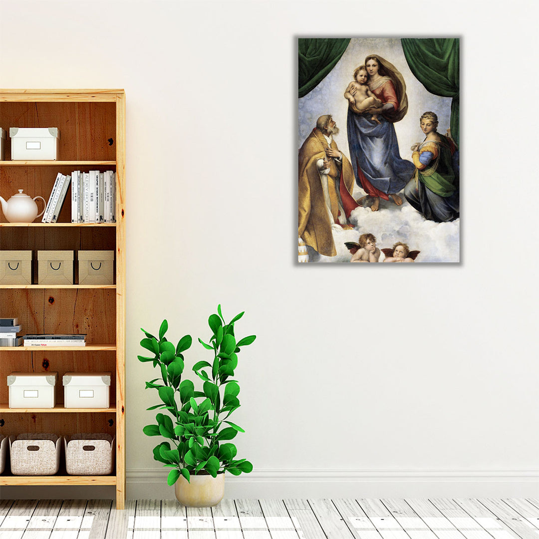 Sistine Madonna, 1512 - Canvas Print Wall Art
