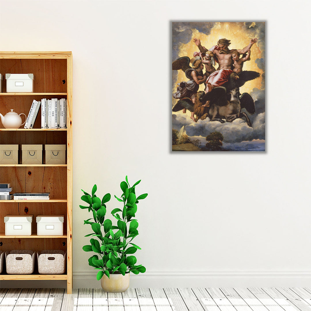 Ezekiel's Vision, 1518 - Canvas Print Wall Art
