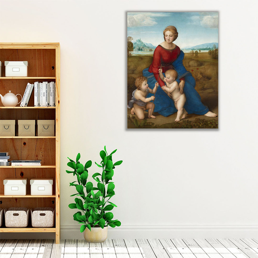 Madonna Del Prato - Canvas Print Wall Art