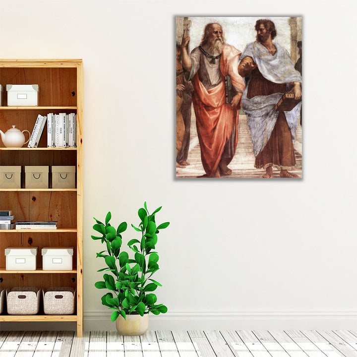 Aristotle and Plato - Canvas Print Wall Art