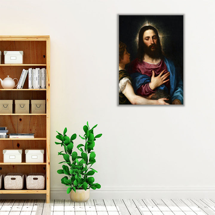 The Temptation of Christ - Canvas Print Wall Art