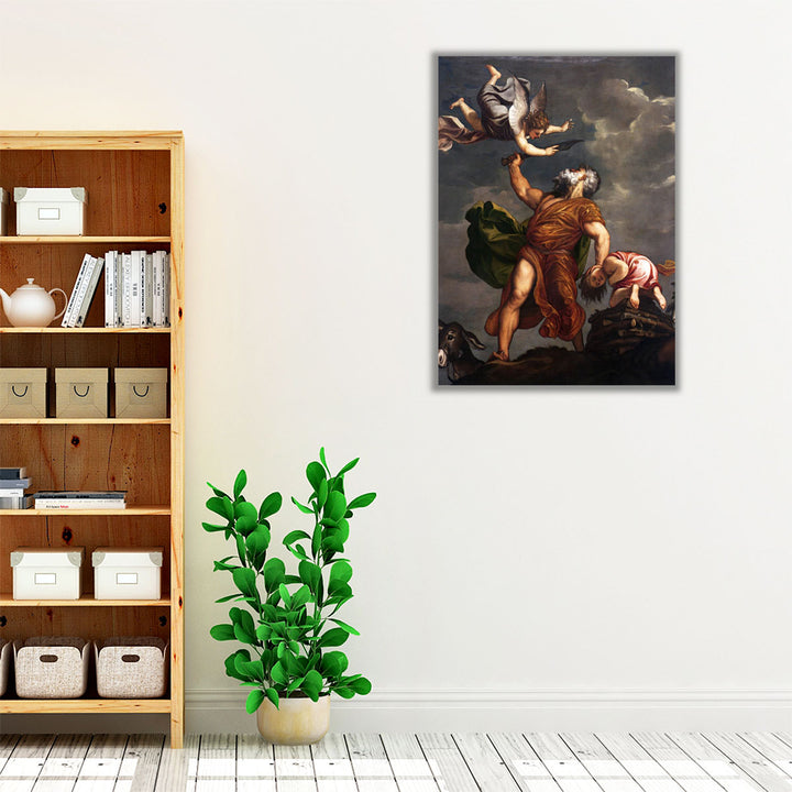 Abraham and Isaac - Canvas Print Wall Art