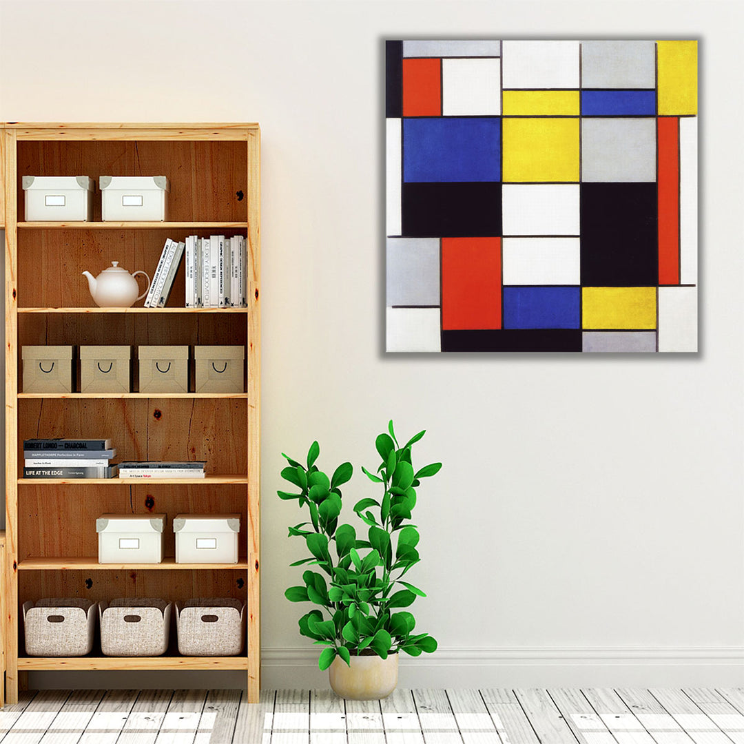 Composition A, 1920 - Canvas Print Wall Art