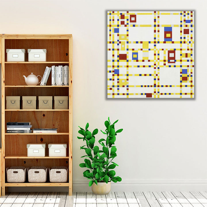 Broadway Boogie Woogie - Canvas Print Wall Art