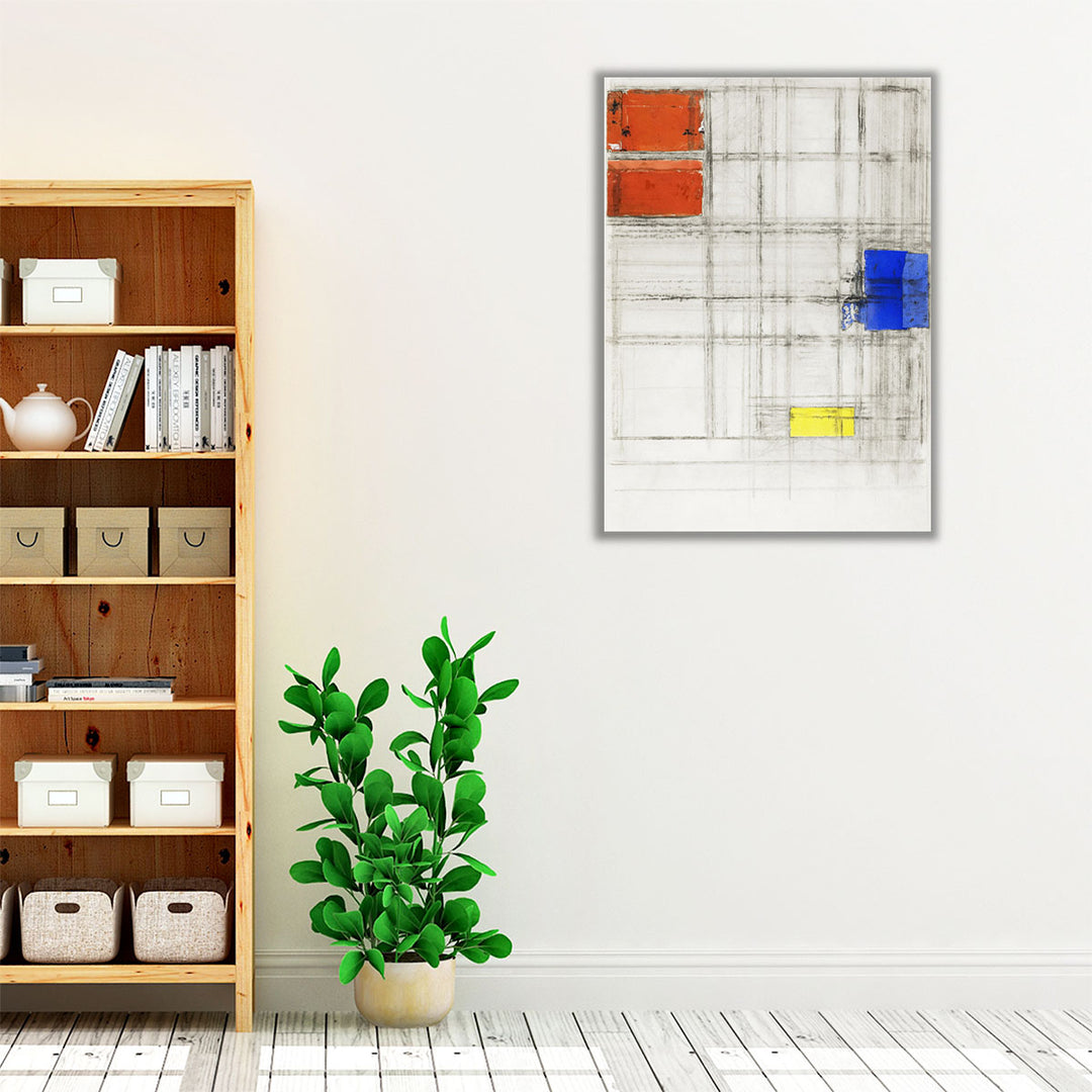 Study for a Composition - Canvas Print Wall Art