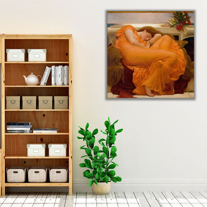Flaming June, 1895 - Canvas Print Wall Art