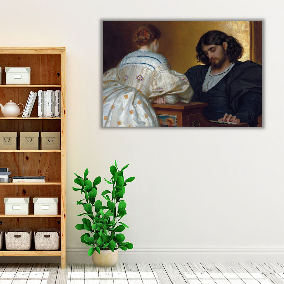 Golden Hours, 1864 - Canvas Print Wall Art