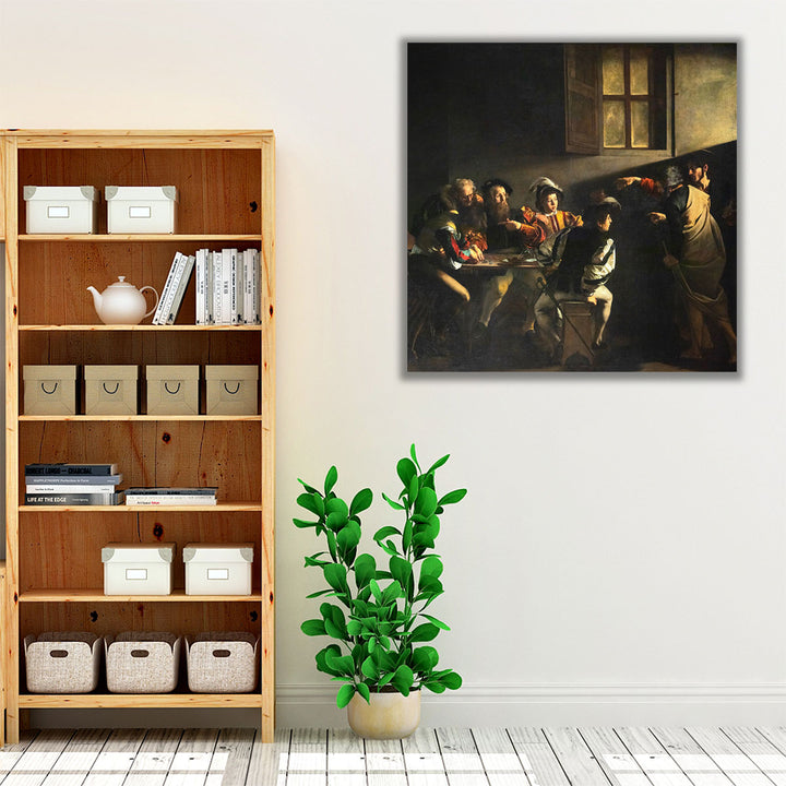 The Calling of Saint Matthew - Canvas Print Wall Art