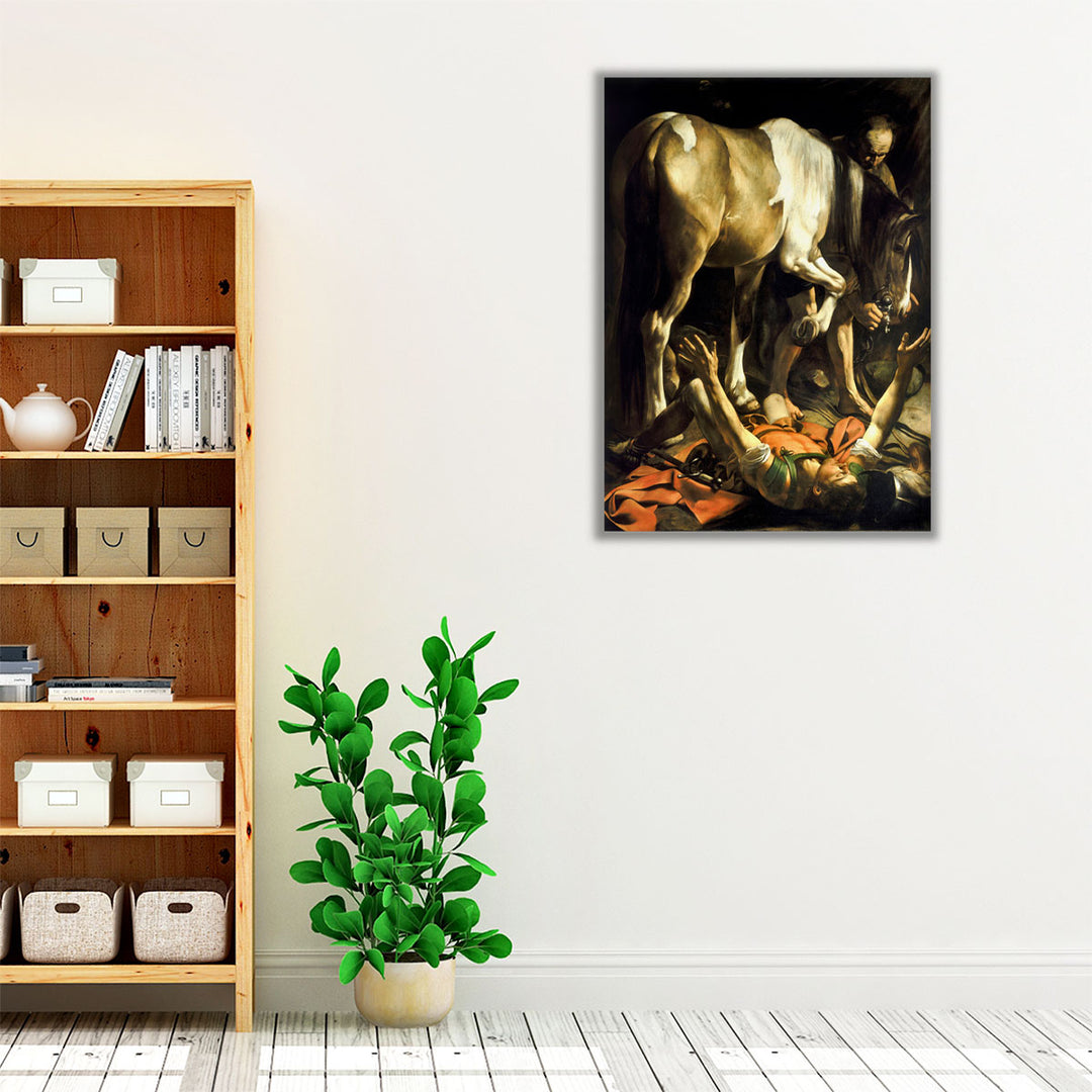 The Conversion on the Way to Damascus - Canvas Print Wall Art