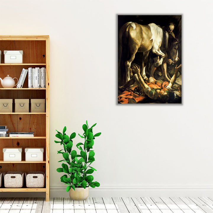 The Conversion on the Way to Damascus - Canvas Print Wall Art