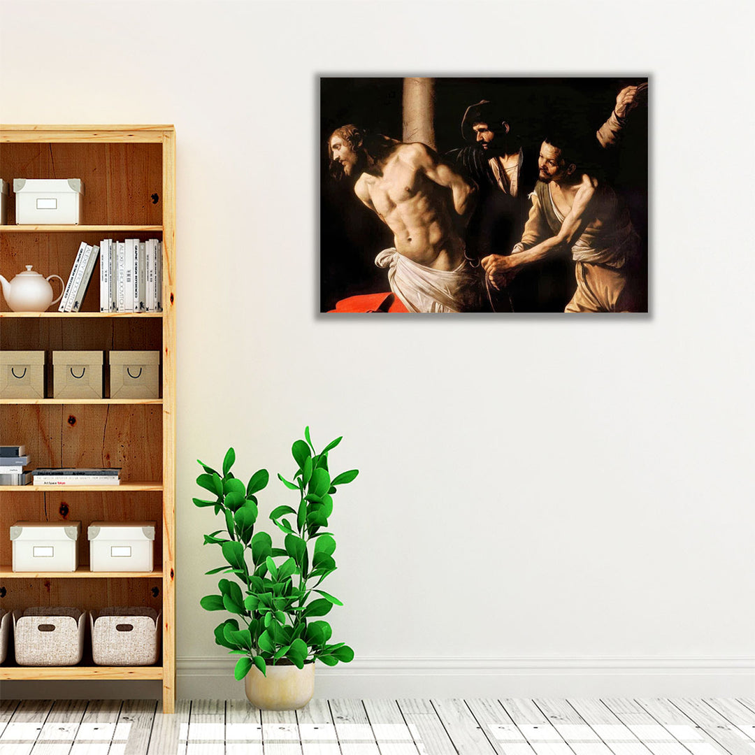Christ at the Column, 1607 - Canvas Print Wall Art