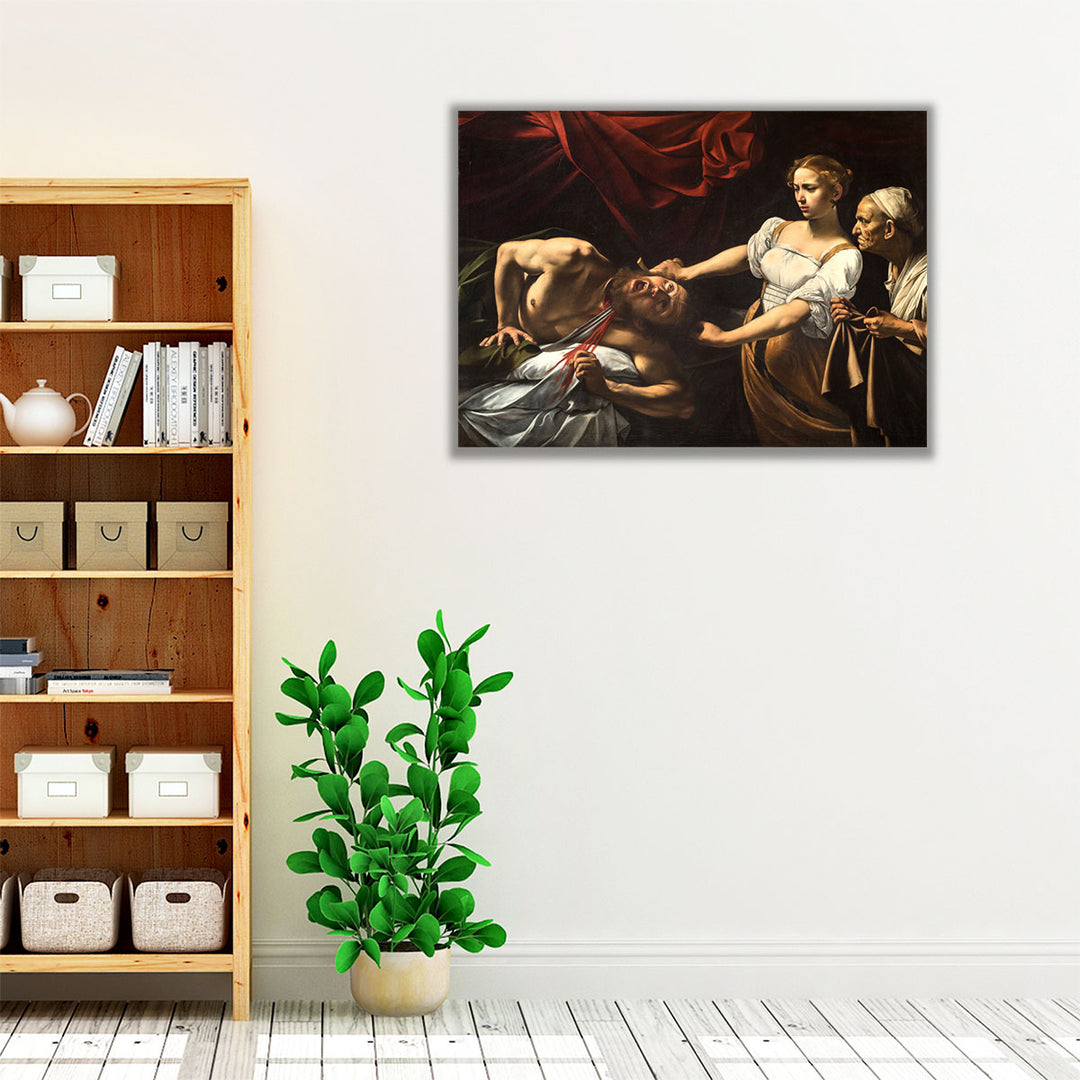 Judith Beheading Holofernes - Canvas Print Wall Art