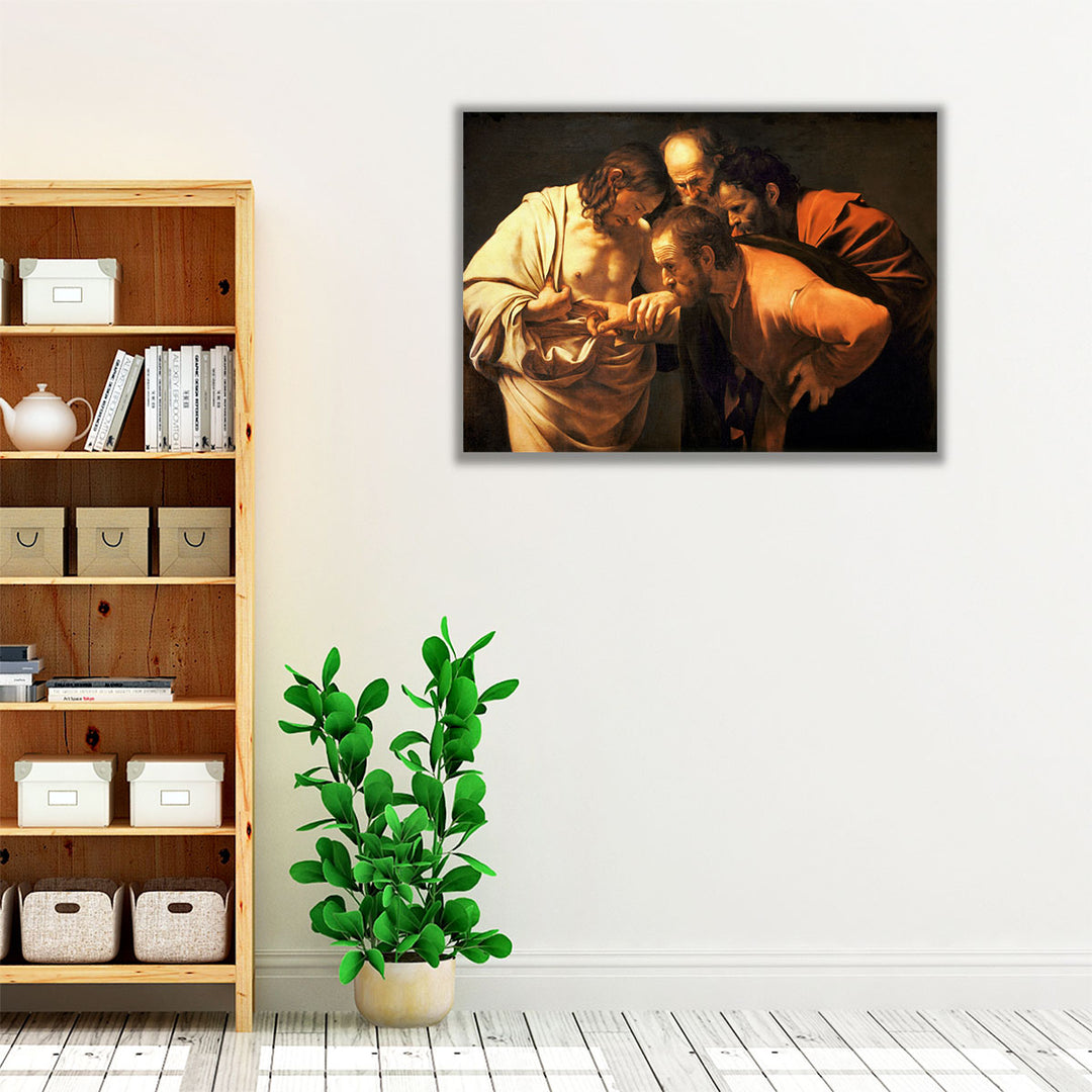 The Incredulity of Saint Thomas - Canvas Print Wall Art