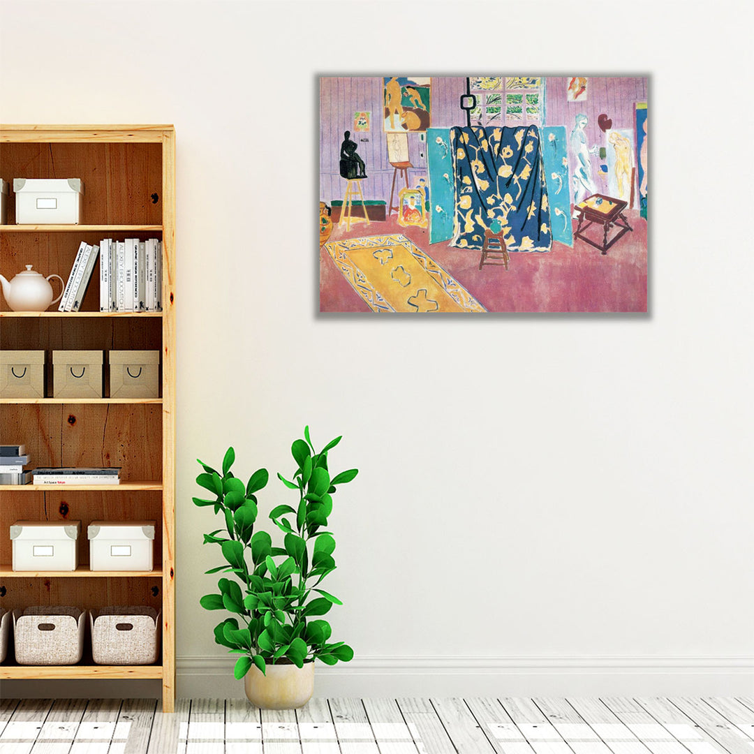 The Pink Studio, 1911 - Canvas Print Wall Art