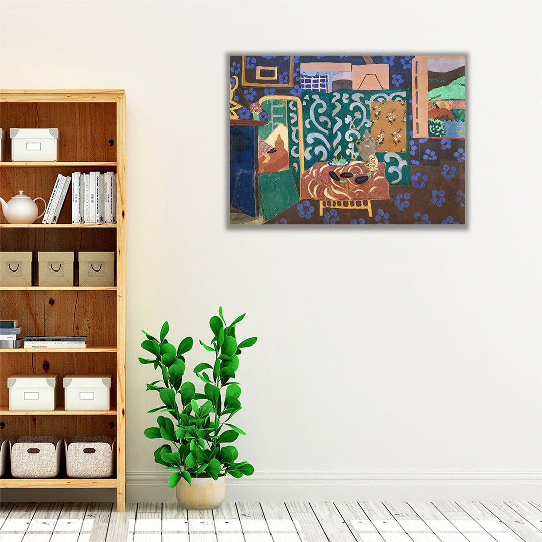 Eggplant Interior - Canvas Print Wall Art