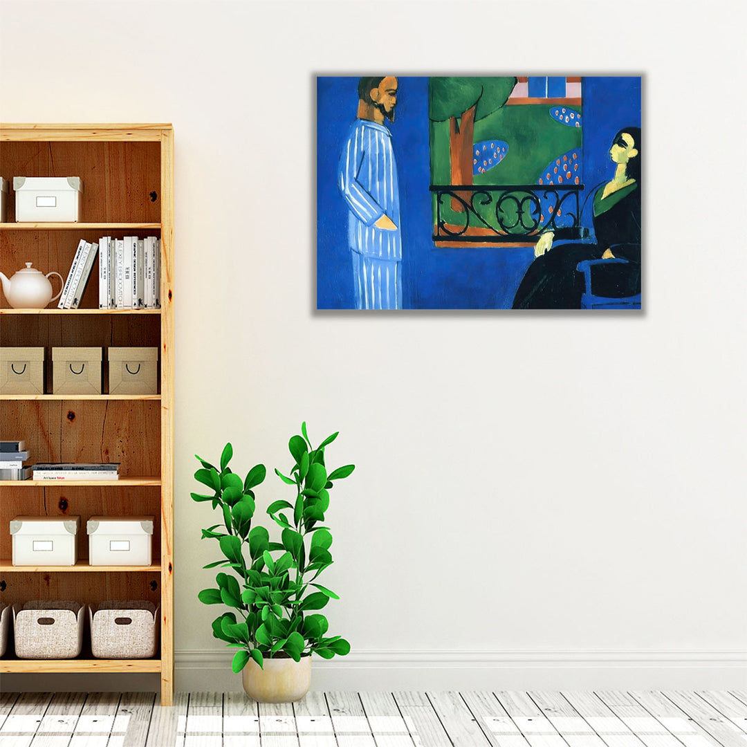 The Conversation - Canvas Print Wall Art