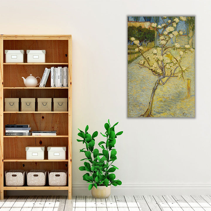 Small Pear Tree in Blossom, 1888 - Canvas Print Wall Art