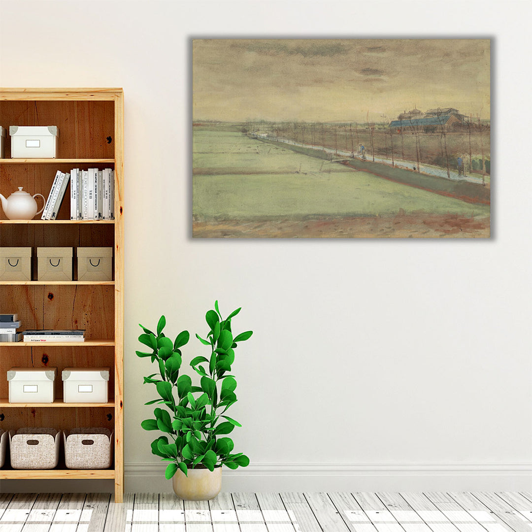 Weilanden bij Rijswijk en de Schenkweg, 1882 - Canvas Print Wall Art